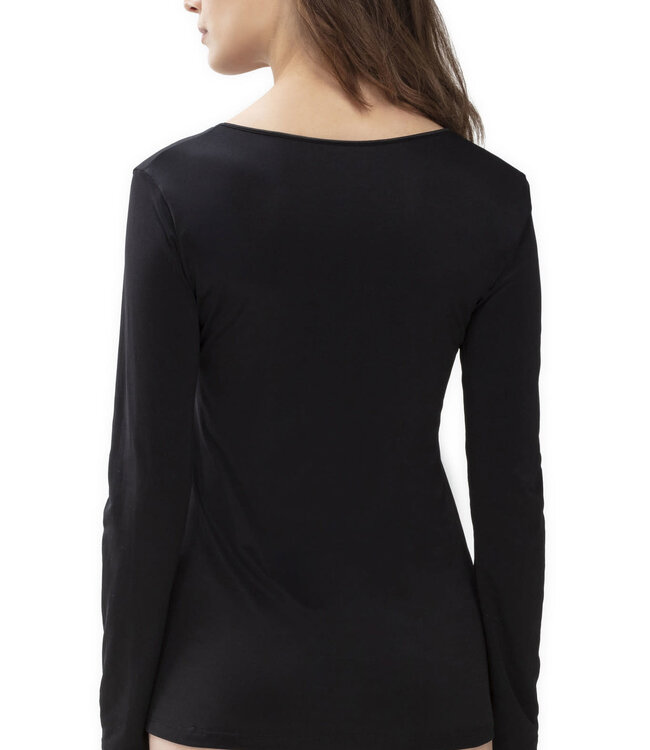 Emotion Shirt Lange Mouwen - Zwart