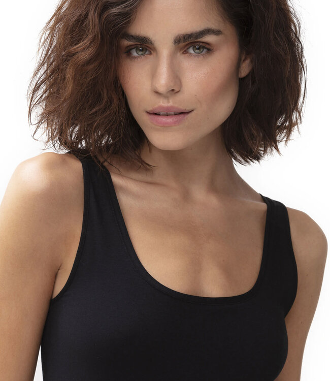 Superfine Organic Top - Zwart