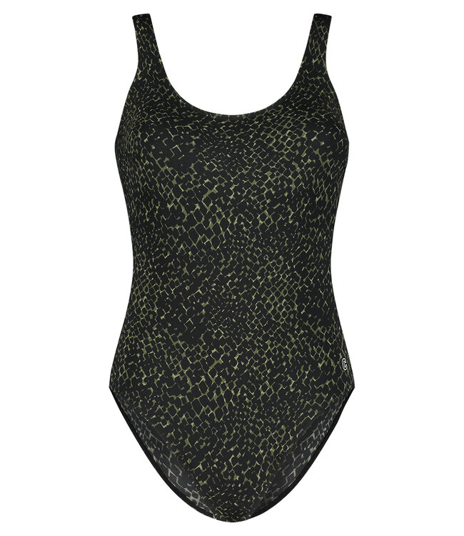 Swimsuit Prothesis - Snake Green