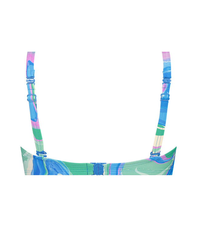 Bikini Top Twisted Padded Wired - Swirl