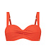 Bikini Top Twisted Padded Wired - Summer Red Relief