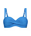 Bikini Top Twisted Padded - Blue Snake