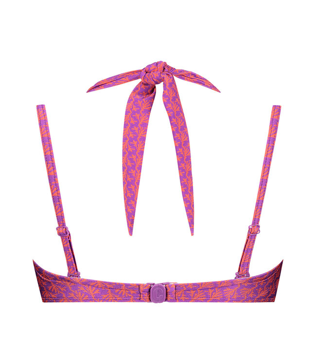 Bikini Top Multiway Padded Wired - Coral