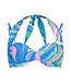 Bikini Top Multiway Padded Wired - Swirl