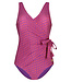 Swimsuit V-Neck Padded - Coral