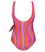 Swimsuit V-Neck Padded - Shiny Wave
