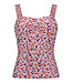 Tankini Top Twisted Padded - Summer Flowers