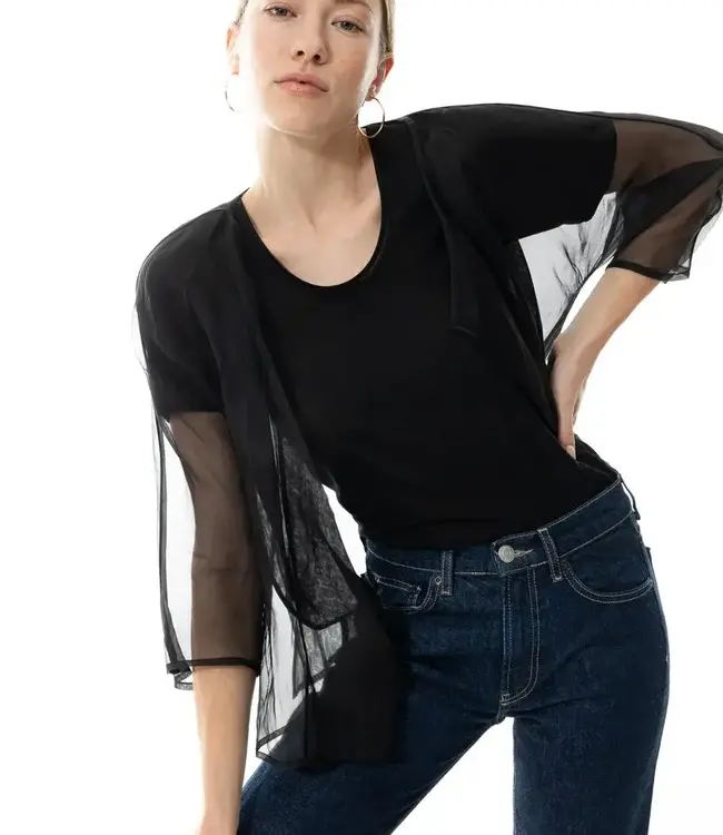 Exquisite Spencer 1/2 Mouw - Zwart