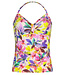 Fluid Flowers Wired Tankini Top - Fluid Flowers