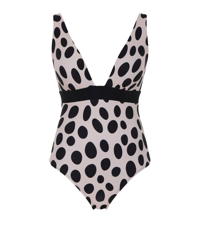 Amalfi Non Wired Plunge Swimsuit - Amalfi Print