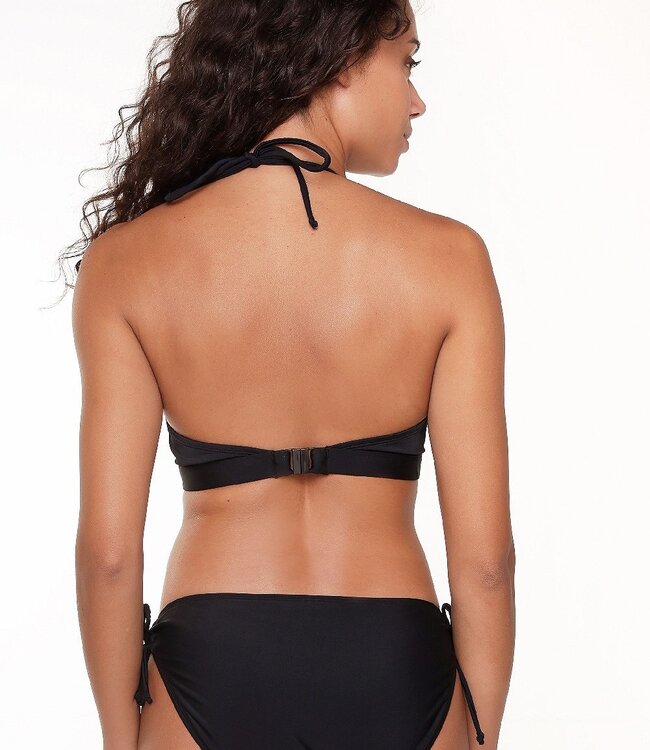 Triangel Voorgevormd Bikini Set - Zwart