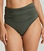 Swim Holiday Bikini Tailleslip - Dark Olive