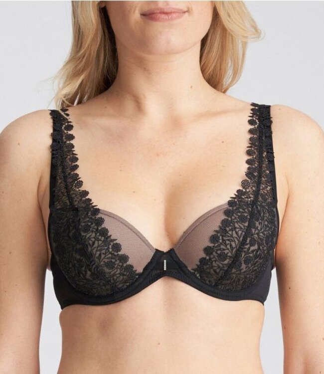 Danae Mousse BH Decollete - Zwart