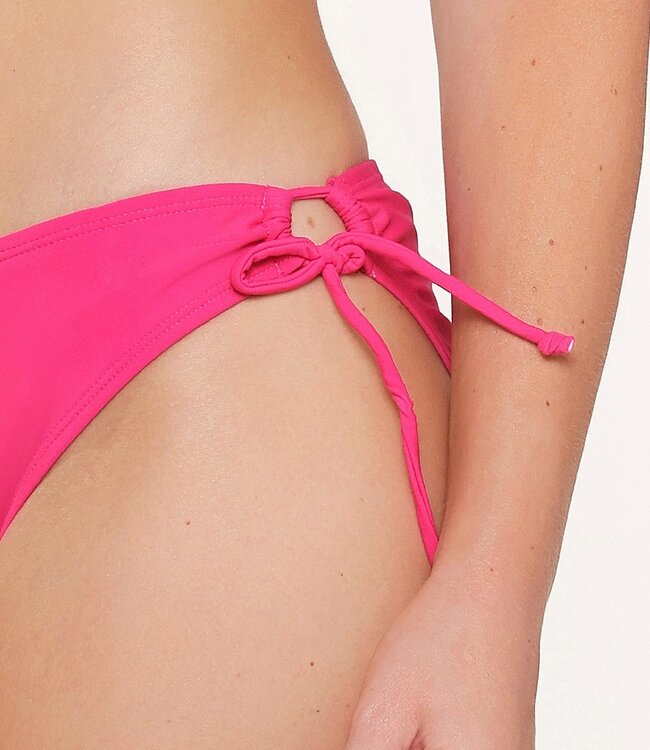 Triangel Voorgevormd Bikini Set - Fuchsia