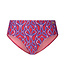 Mid Waist Bikini Bottom - Ikat