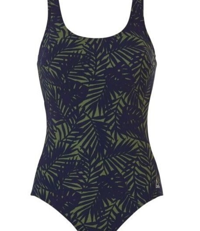 Pool Swimsuit Soft Cup - Palm Leaves