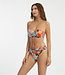 Sheila Top Bandeau with Cups and Underwires - Multicolor