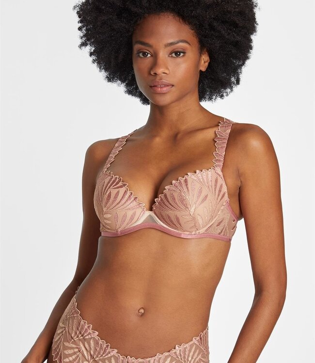 Sensory Illusion Push Up BH - Silk Rose