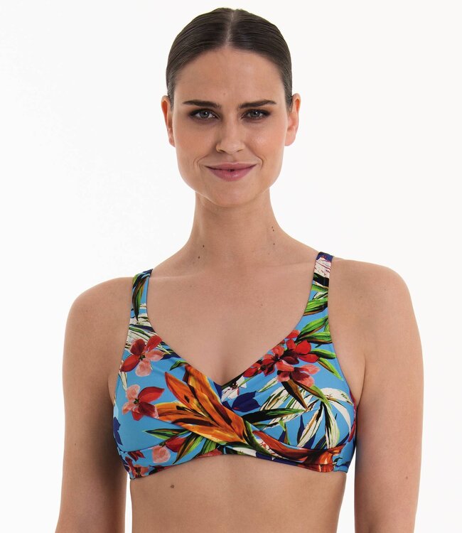 Bikinitop Style Ottilie - Capri Blue