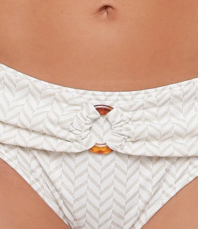 BikiniShort - Fishbone Print