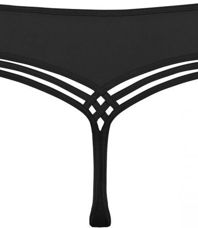 Dame de Paris String - Zwart