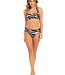 Halter Bikini Set Soft Foam Cup Under Wired - Zwart