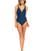 Swimsuit With Soft Foam Cup - Darkblue