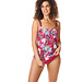 Cozumel Tankini Top - Pink/Multi