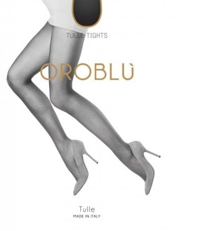 Tulle 20 Panty - Zwart