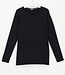 Perfect Line Modal T-Shirt Long Sleeve - Zwart