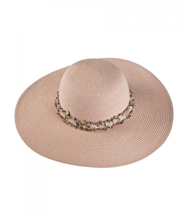 Grace Beach Hat - Roze