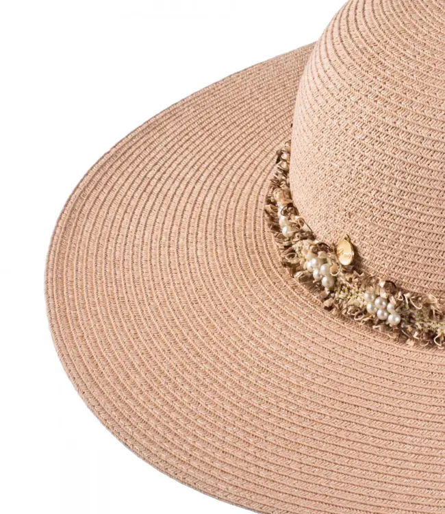 Grace Beach Hat - Roze