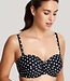 Anya Spot Bandeau - Zwart / Wit