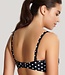 Anya Spot Bandeau - Zwart / Wit