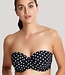 Anya Spot Bandeau - Zwart / Wit