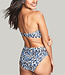 Serengeti Padded Bikini - Blue Animal