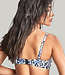 Serengeti Padded Bikini - Blue Animal