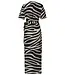 Wrap Dress Multi - Zebra