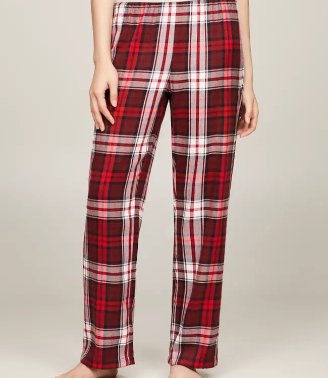 Flannel Pant - Plaid Red