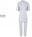 Women Pyjama met 1/1 broek - Blauw