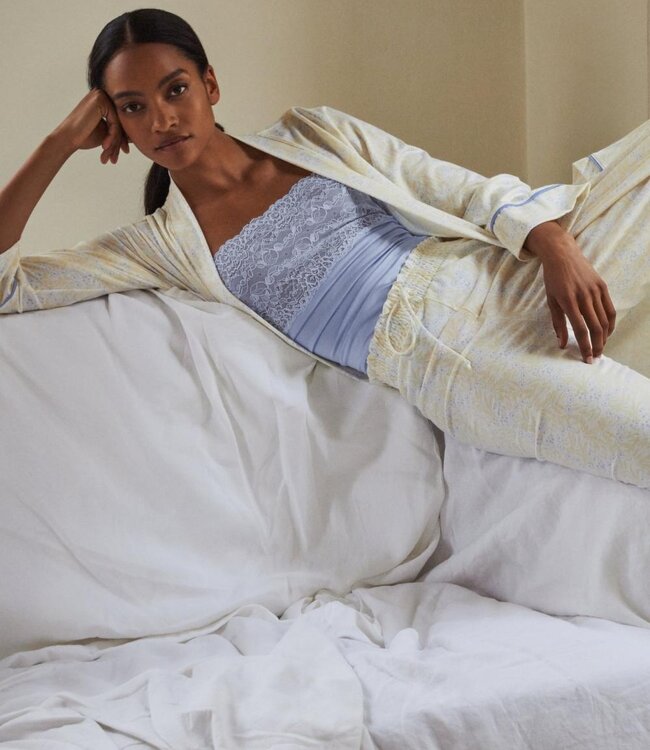 Sensual Secrets Spaghetti Top - Blue Topa