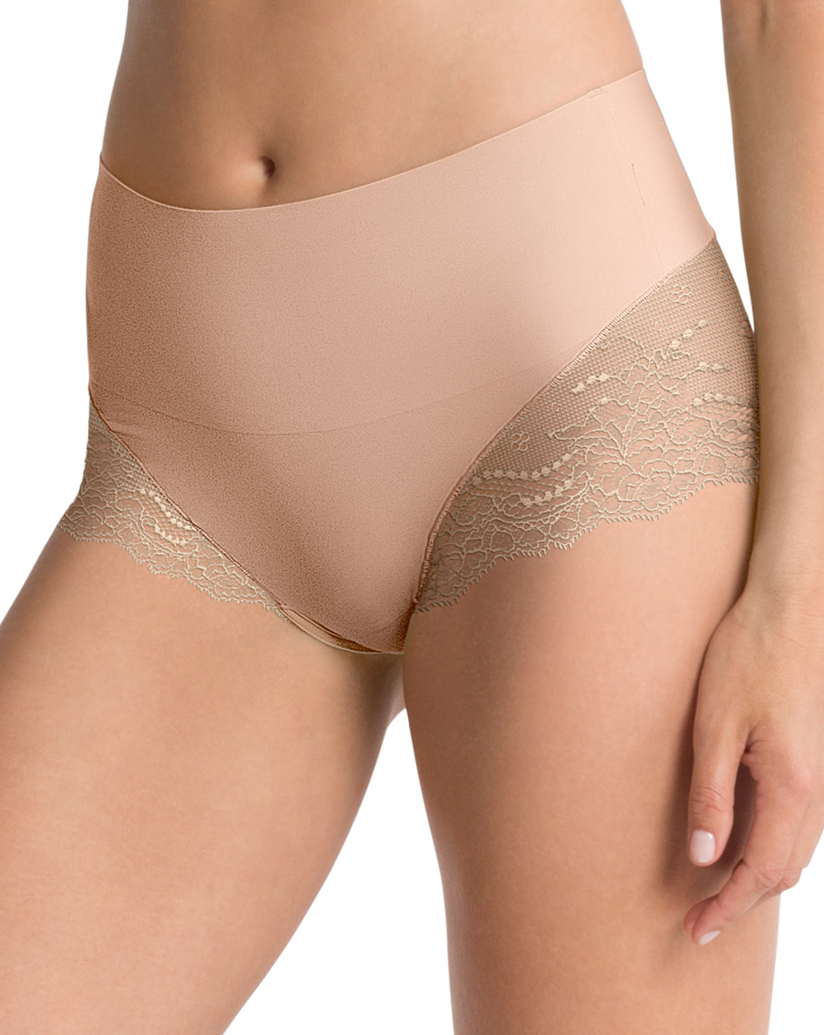 Spanx Lace Hi-Hipster Powder SP0515 - Lingerie Voor Jou