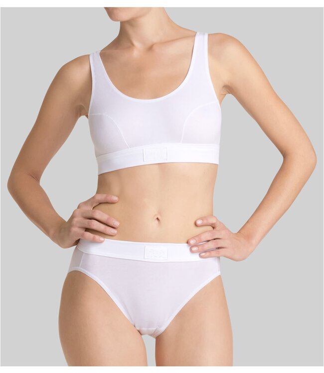 Double Comfort Top - Wit