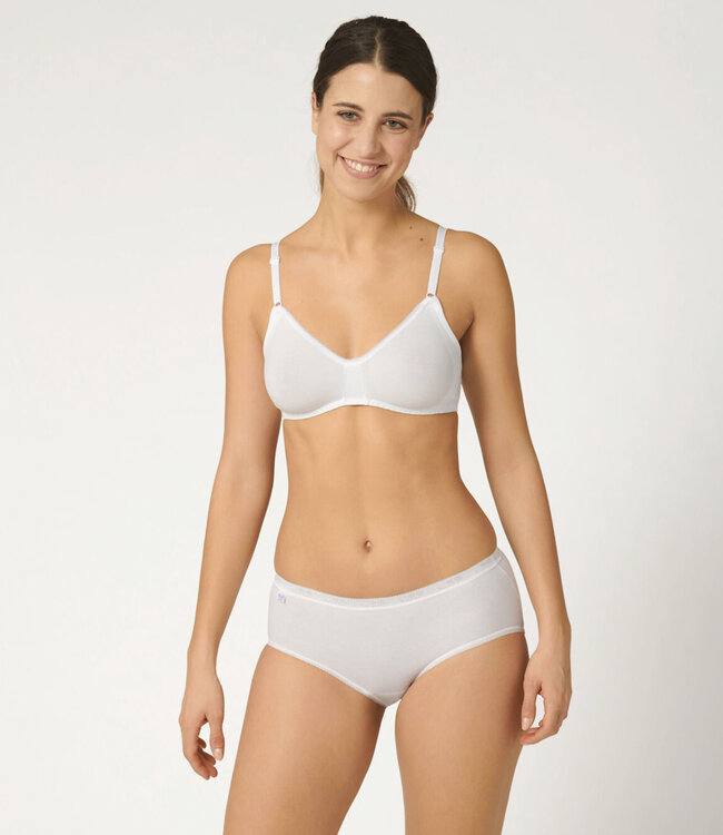 Soft Bra Basic+ - Wit