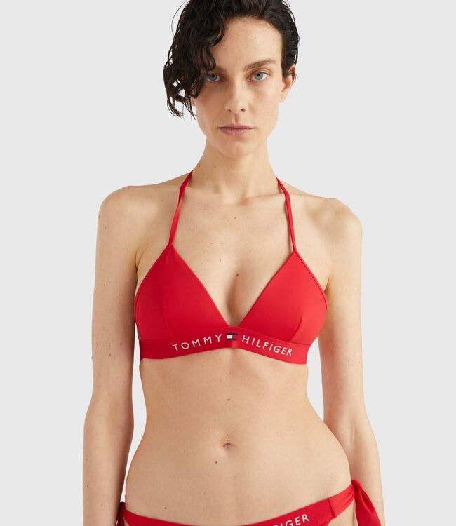 Triangel Bikinitop - Primary Red