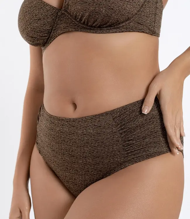 Cinnamon Bikini Bottom - Brown