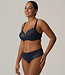 Deauville Luxe String Velvet Blue