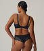 Deauville Luxe String Velvet Blue