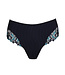 Deauville Luxe String Velvet Blue