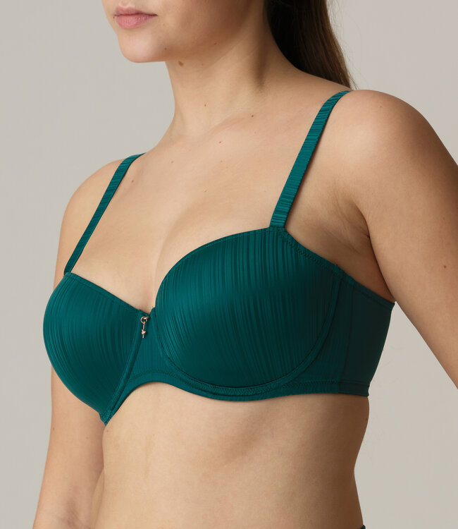 Knokke Voorgevormde Balconette Bh - Jasper Green